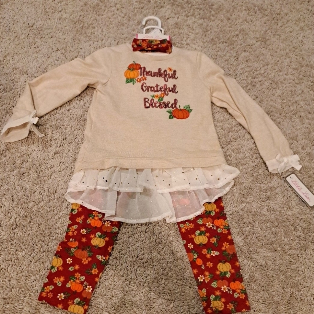 Girls Thanksgiving Outfit